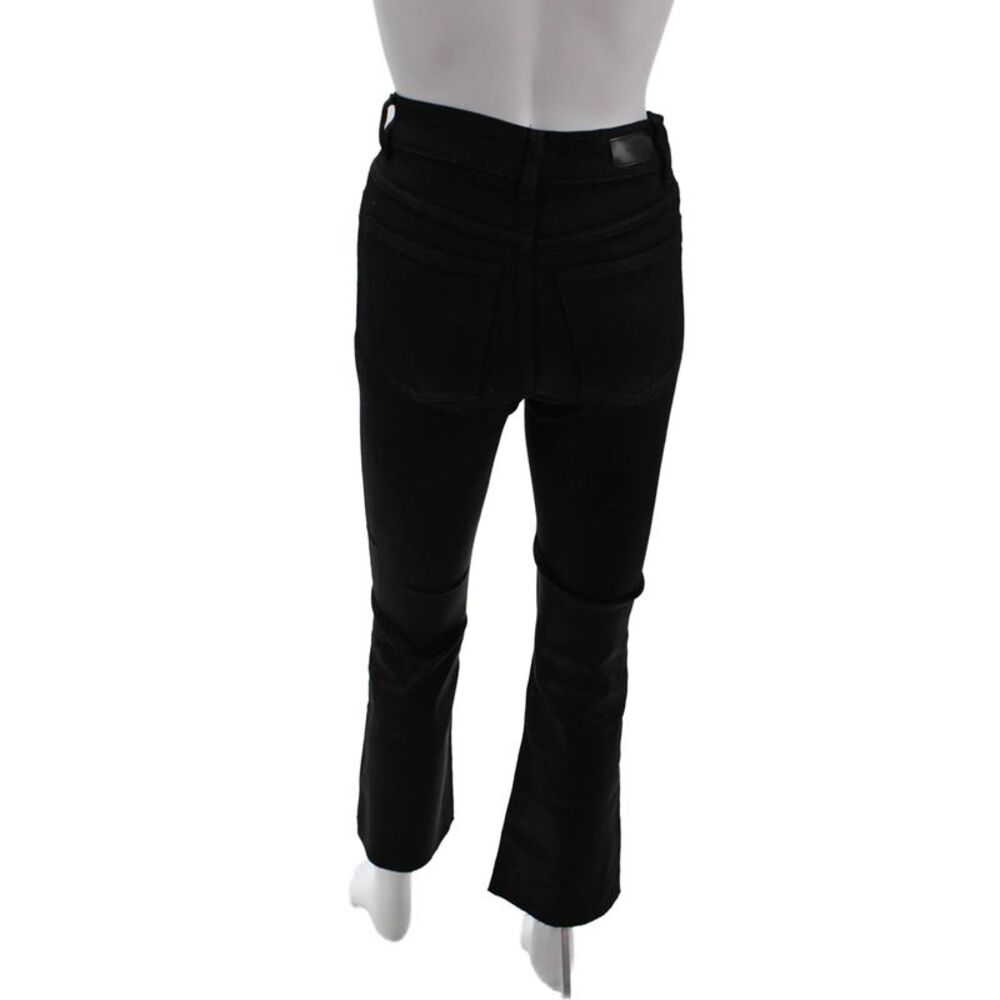 DL1961 Womens Cotton Bridget Boot Slim Fit Zip Fly Denim Jeans Black Size 26 - Picture 3 of 5